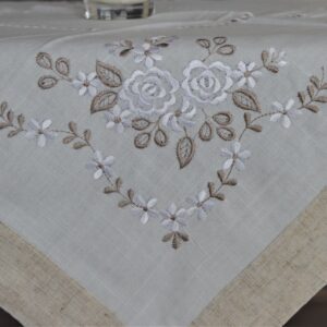 Față de masă modernă bej-0