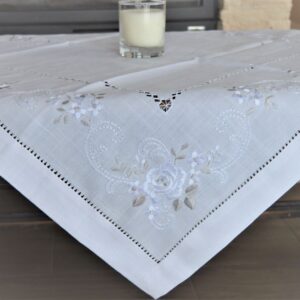 Față de masă modernă alb-0